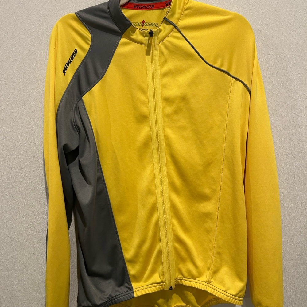 Specialized Yellow and Gray Performance Jacket